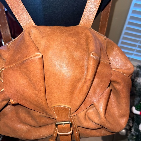 Sundance Italian Leather Backpack - Picture 4 of 13